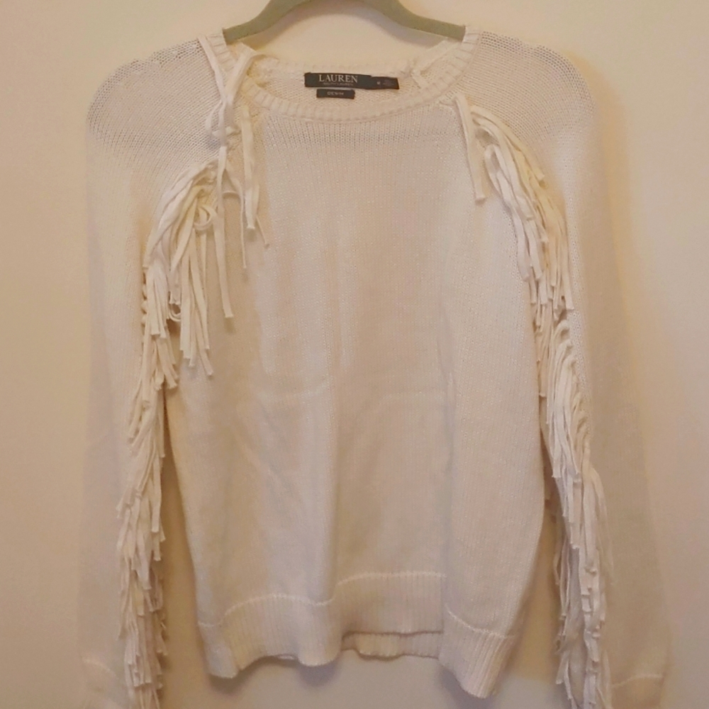 Ralph Lauren Western Fringe sweater